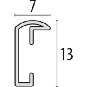Burpali Aluminium Lijst 13x18 cm zwart