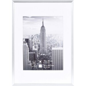 Aluminium lijst Manhattan 21x30 cm zilver