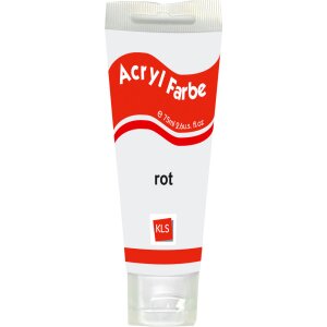 Acrylverf voor kunstenaars 75 ml rood