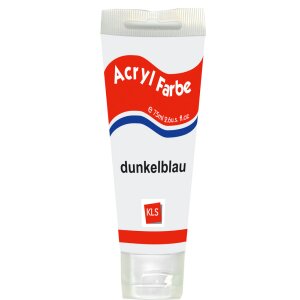 Acrylverf voor kunstenaars 75 ml donkerblauw