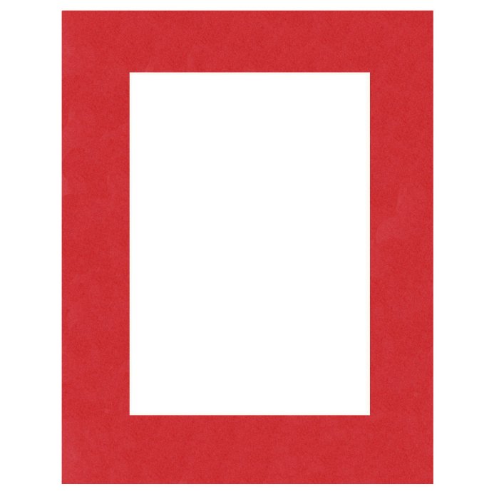 Passepartout 10x15 cm - 7x10 cm Rosso Ciliegia