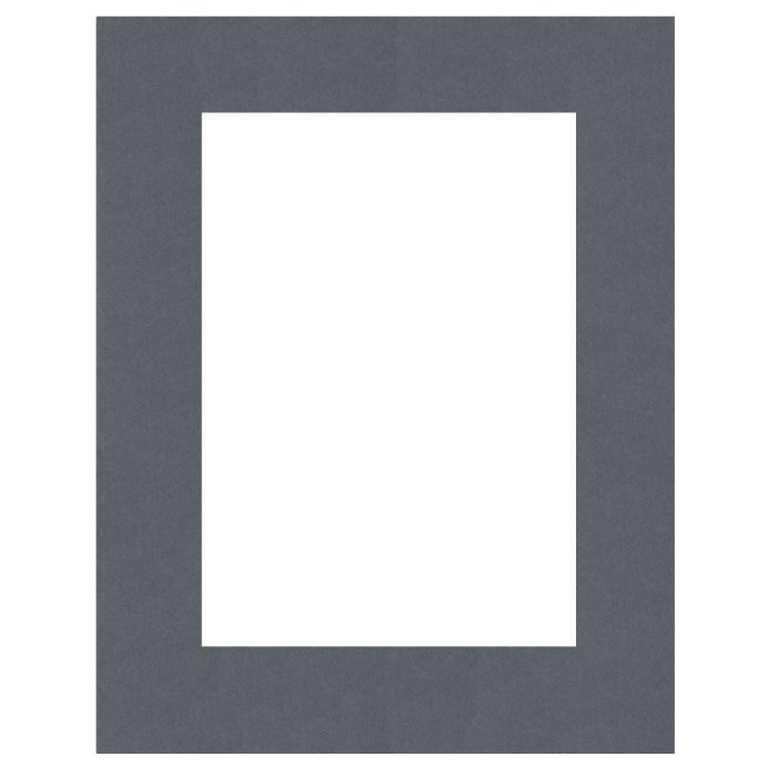 Passepartout 20x20 cm - 10x10 cm Grigio Scuro