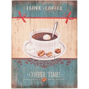 62829 Clayre Eef Wanddecoratie koffie