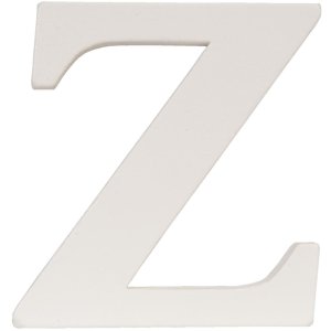 Letter z - 9x8 cm mdf