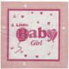 Papieren servetten 20 stuks baby girl