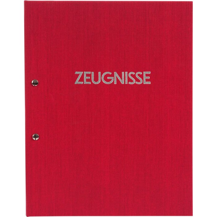 Verslagportefeuille Kleuren rood