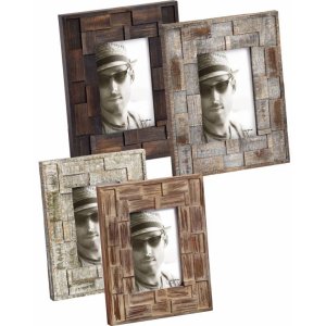 Houten fotolijst Liam 10x15 cm en 13x18 cm 4 kleuren