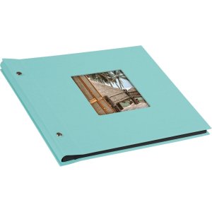 Schroefalbum Bella Vista Trend 30x25 cm sw paginas aqua