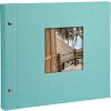 Schroefalbum Bella Vista Trend 30x25 cm sw paginas aqua