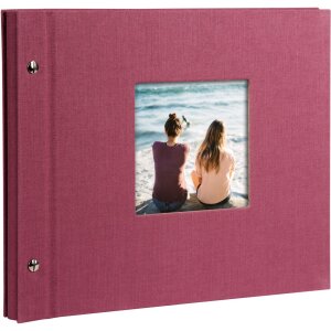 Goldbuch Schroefalbum Bella Vista Trend 30x25 cm fuchsia...