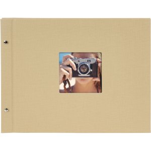 Schroefalbum Bella Vista Trend 39x31 cm bw paginas zand