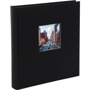 Goldbuch Fotoalbum Bella Vista zwart 30x31 cm 60 zwarte...