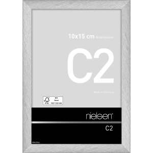 Nielsen Aluminium lijst c2 10x15 cm reflex zilver