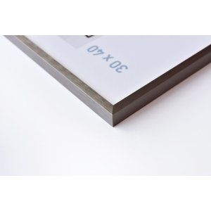 Nielsen Aluminium lijst c2 15x20 cm structuur grijs mat