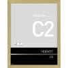 Nielsen Aluminium lijst c2 15x20 cm structuur goud mat