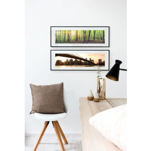 Nielsen Aluminium lijst c2 20x30 cm geanodiseerd zwart glanzend