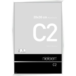 Nielsen Aluminium lijst c2 20x30 cm wit glanzend