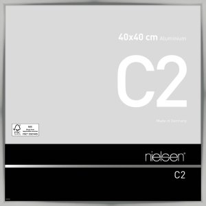 Nielsen Aluminium lijst c2 40x40 cm zilver