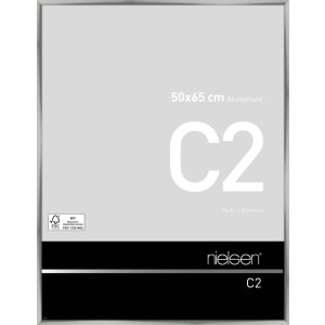 Nielsen Aluminium lijst c2 50x65 cm zilver