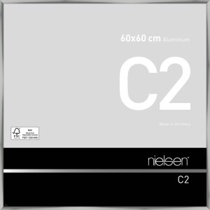 Nielsen Aluminium lijst c2 60x60 cm zilver