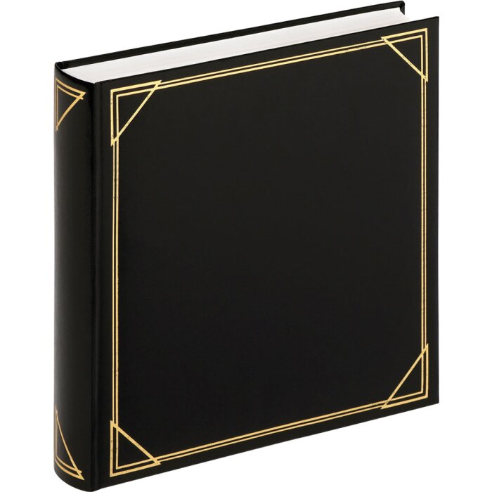 Walther Jumbo Fotoalbum Promo Standaard zwart 30x30 cm 100 witte paginas