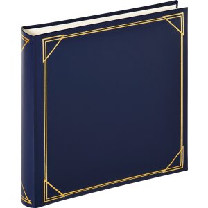 Walther Jumbo Fotoalbum Promo Standaard Blauw 30x30 cm...