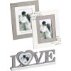 Love houten kaders 10x15 cm en 13x18 cm