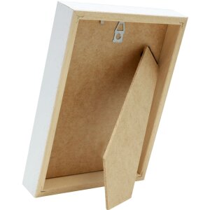 Houten lijst s223k 10x15 cm wit