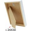 Houten lijst s223k 10x15 cm wit