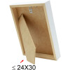 Houten lijst s223k 20x30 cm wit