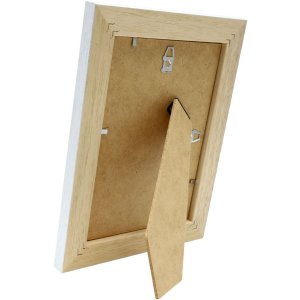 Deknudt Houten lijst s226k wit 10x15 cm