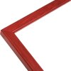 Houten lijst s41j Deknudt 9x13 cm rood