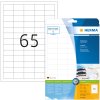 Etiketten Premium a4, wit 38,1x21,2 mm papier mat 650 st.