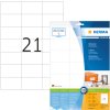 Etiketten Premium a4, wit 70x42,3 mm papier mat 210 st.