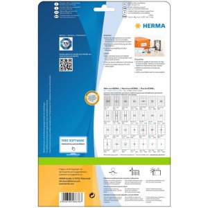 Etiketten Premium a4, wit 70x36 mm papier mat 240 st.