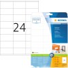 Etiketten Premium a4, wit 70x36 mm papier mat 240 st.