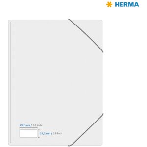 herma etiketten a4 rood 45,7x21,2 mm papier mat 960 stuks