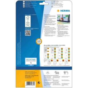 HERMA etiketten A4 groen 45,7x21,2 mm papier mat 960 stuks