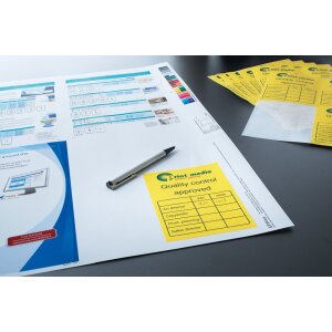 HERMA etiketten A4 blauw 210x297 mm papier mat 20 stuks