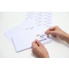 Adresetiketten Premium a4, wit 63,5x38,1 mm papier mat 525 st.