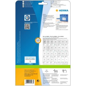 Etiketten Premium a4, wit 105x148 mm papier mat 100 st.