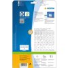 herma etiketten Premium a4, wit 210x297 mm papier mat 25 st.