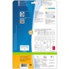 Adresetiketten Premium a4, wit 99,1x33,8 mm papier mat 400 st.