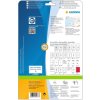 Adresetiketten Premium a4, wit 99,1x67,7 mm papier mat 200 st.