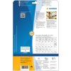 Etiketten a4 wit 45,7x21,2 mm extreem sterk klevend papier mat 1200 st.