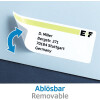 Etiketten a4 wit 105x42,3 mm Movables-verwijderbaar papier mat 350 st.