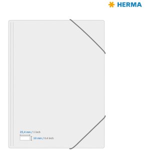 herma-etiketten a4 wit 25,4x10 mm verplaatsbaar-verwijderbaar papier mat 4725 stuks