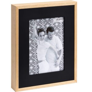 Houten lijst Dubbel 10x15 cm - 15x20 cm en galerij