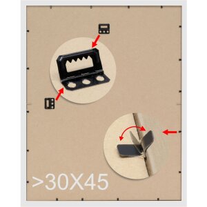 Houten lijst s49b vlak profiel