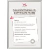 Walther din a4 aluminium fotolijst stoel zilver 21x29,7 cm certificaat fotolijst